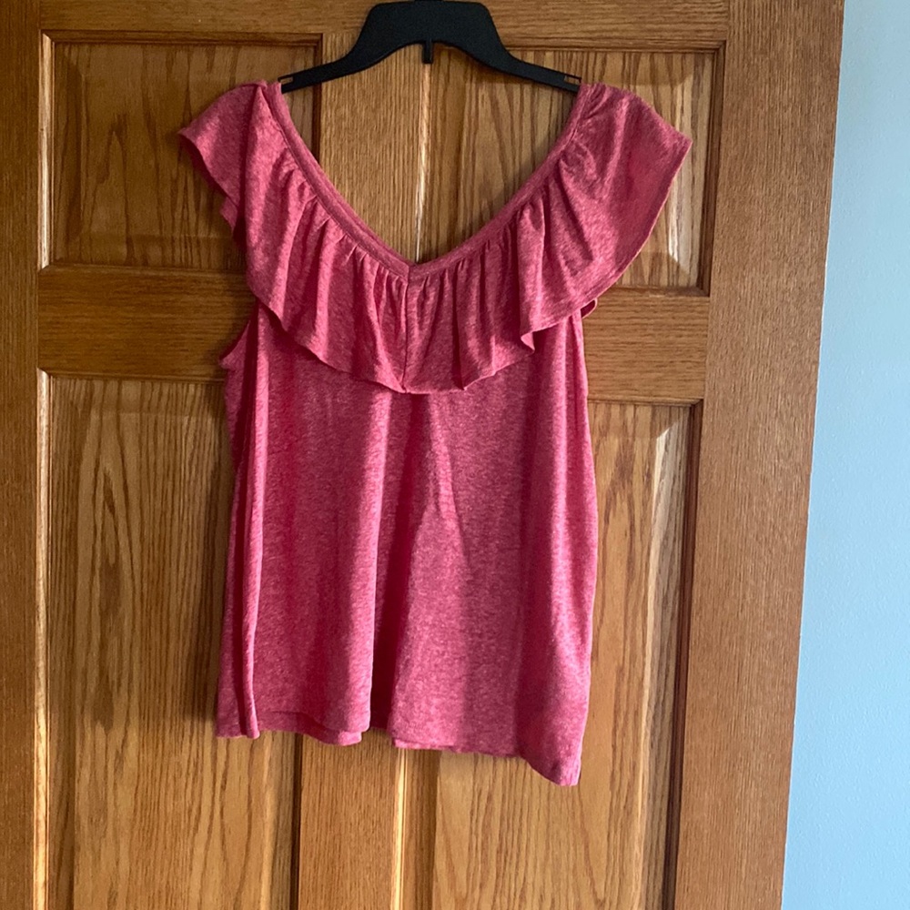 Old Navy, mauve tank top. Large